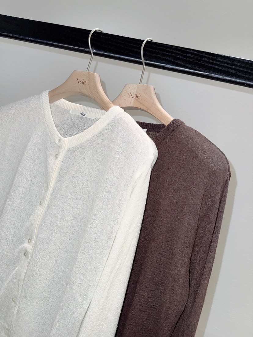 NDE韓國代購女士新品推薦人氣時尚熱賣休閑職業26春夏針織衫BOHEME_NDE針織衫