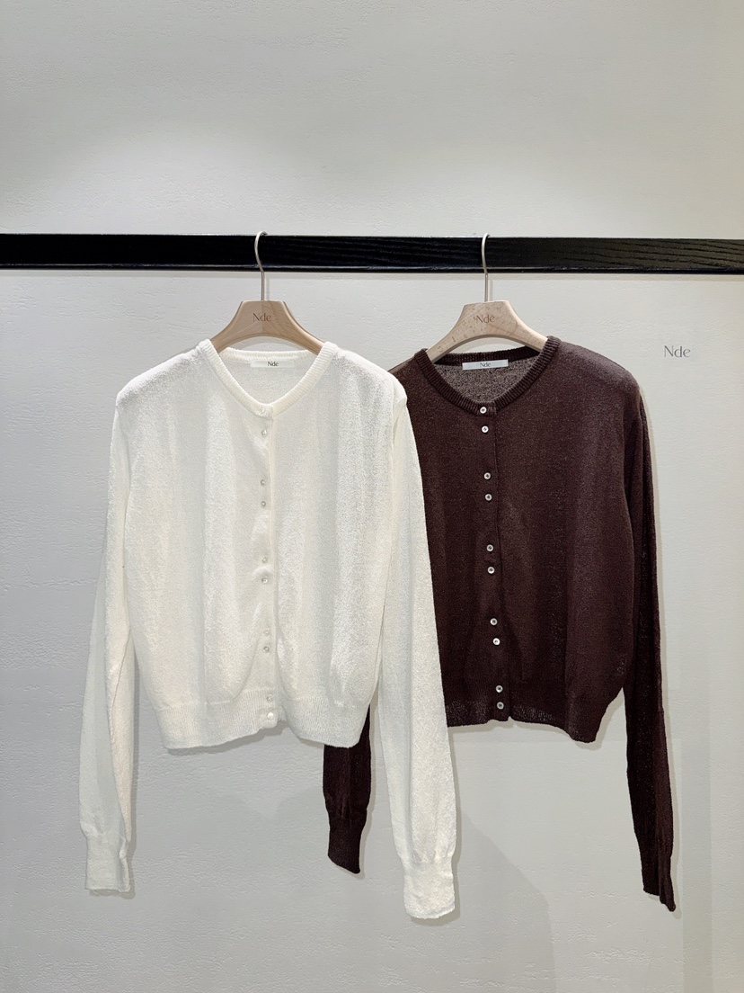 NDE韓國代購女士新品推薦人氣時尚熱賣休閑職業26春夏針織衫BOHEME_NDE針織衫