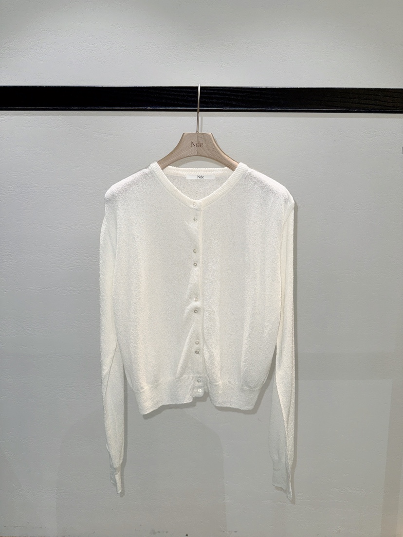 NDE韓國代購女士新品推薦人氣時尚熱賣休閑職業26春夏針織衫BOHEME_NDE針織衫圖色1