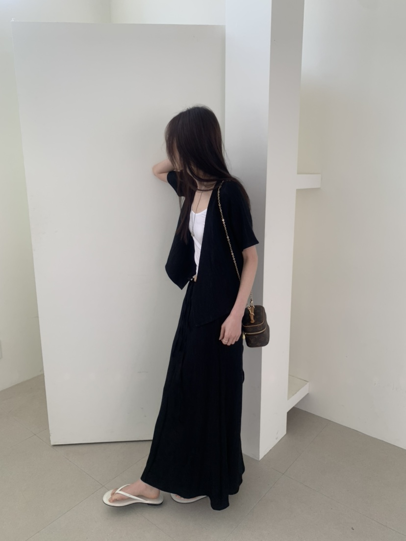 LE AVE韓國東大門代購女士新款熱賣時尚26春夏人氣推薦長裙LE AVE長裙