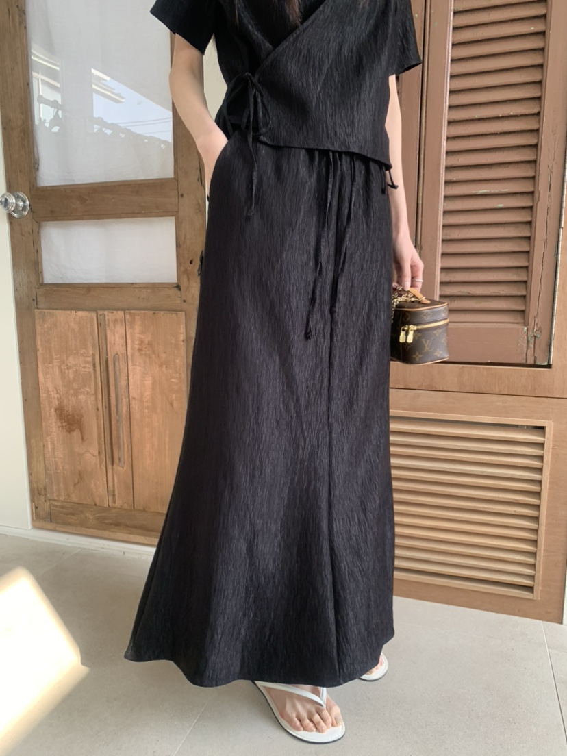 LE AVE韓國東大門代購女士新款熱賣時尚26春夏人氣推薦長裙LE AVE長裙