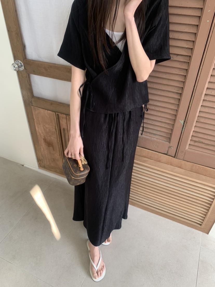 LE AVE韓國東大門代購女士新款熱賣時尚26春夏人氣推薦長裙LE AVE長裙