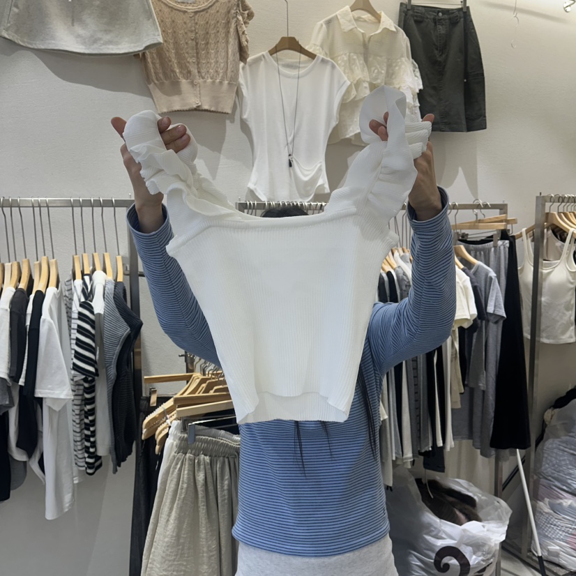 HIPTIQUE韓國東大門直郵女裝新品休閑職業推薦人氣吊帶背心HIPTIQUE吊帶/背心圖色3