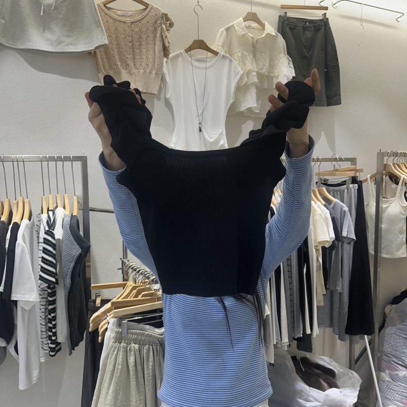 HIPTIQUE韓國東大門直郵女裝新品休閑職業推薦人氣吊帶背心HIPTIQUE吊帶/背心圖色4