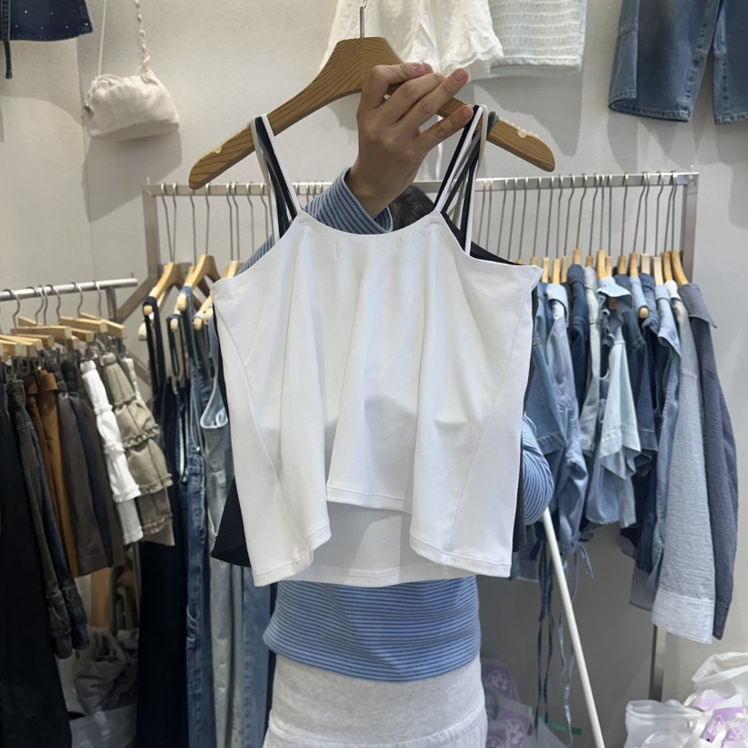 HIPTIQUE韓國代購女裝新品職業時尚26春夏人氣推薦吊帶背心HIPTIQUE吊帶/背心