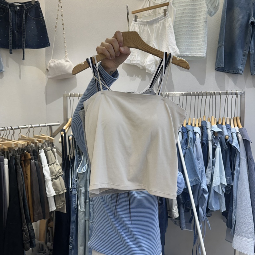 HIPTIQUE韓國代購女裝新品職業時尚26春夏人氣推薦吊帶背心HIPTIQUE吊帶/背心圖色1