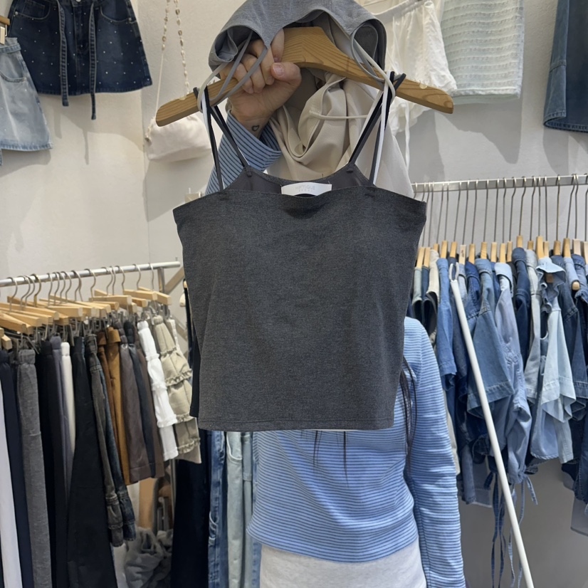 HIPTIQUE韓國代購女裝新品職業時尚26春夏人氣推薦吊帶背心HIPTIQUE吊帶/背心圖色3