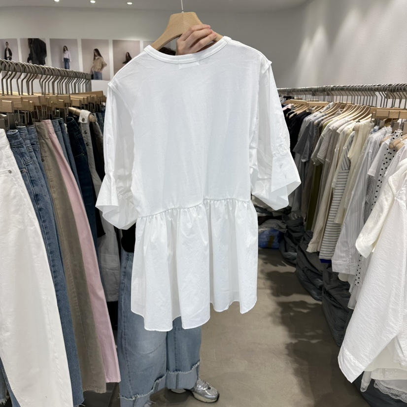 ACKER韓國東大門直郵女裝新品人氣休閑26春夏職業襯衫蕾絲衫ACKER襯衫/蕾絲衫