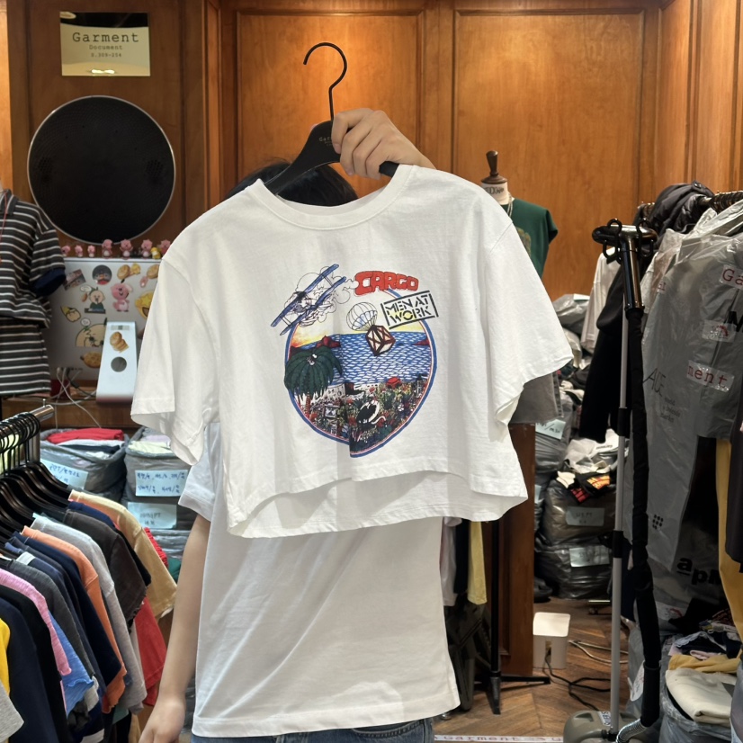 GARMENT-P韓國直郵女裝新款推薦熱賣時尚休閑職業人氣T恤GARMENTT恤圖色1