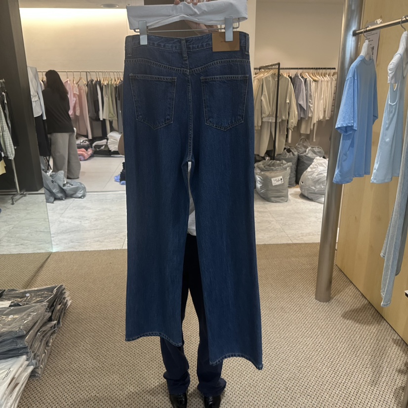 ARTISANAL韓國東大門代購女裝新款26春夏熱賣職業牛仔褲天絲ARTISANAL牛仔褲