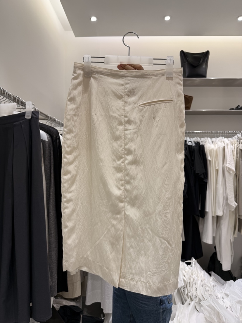 WOOD SAGE韓國直郵實拍女士新品職業半身裙中短裙百褶褶裙WOOD SAGE半身裙/中短裙