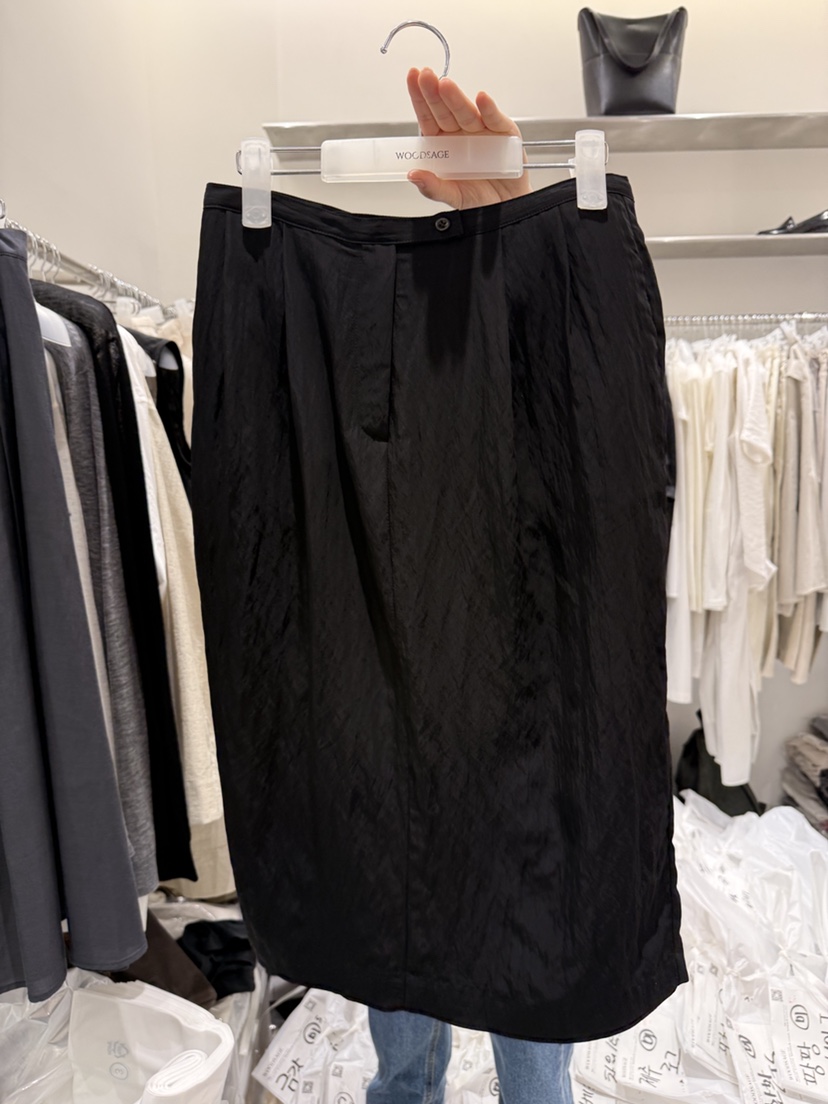 WOOD SAGE韓國直郵實拍女士新品職業半身裙中短裙百褶褶裙WOOD SAGE半身裙/中短裙圖色3