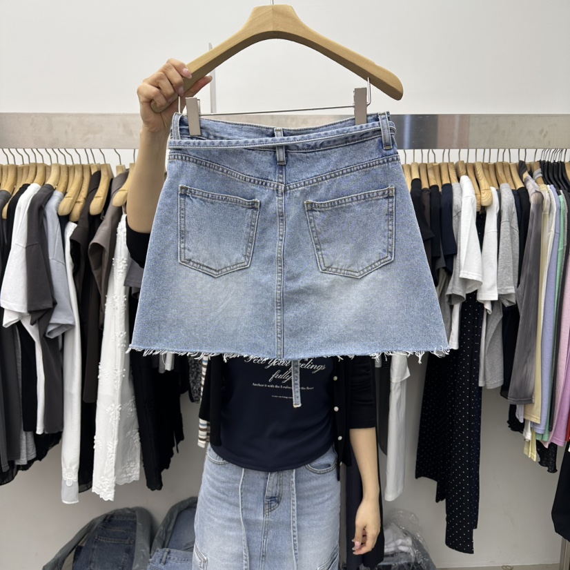 SPECIAL韓國直郵女士新品休閑推薦26春夏人氣熱賣短裙含腰包SPECIAL短裙