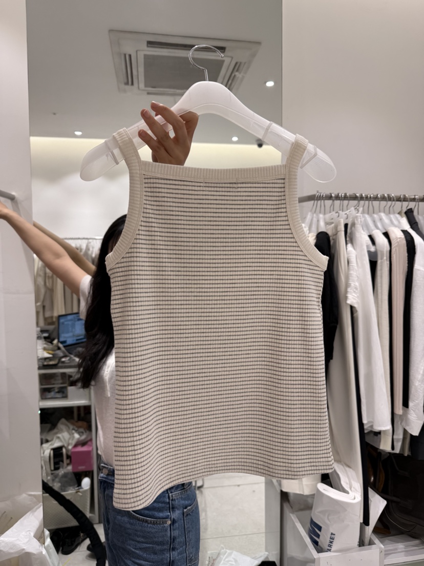 WOOD SAGE韓國直郵女士新品26春夏推薦休閑職業吊帶背心WOOD SAGE吊帶/背心