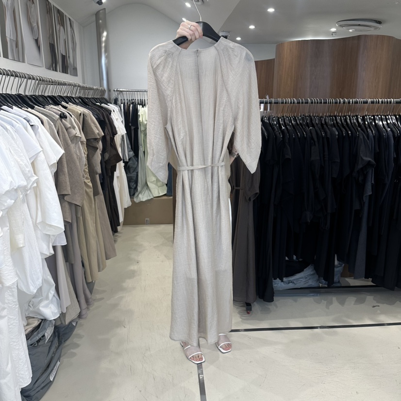 LE EDITION/LEBOENE韓國東大門代購女裝新款26春夏連衣裙含腰帶LE EDITION/LEBOENE連衣裙