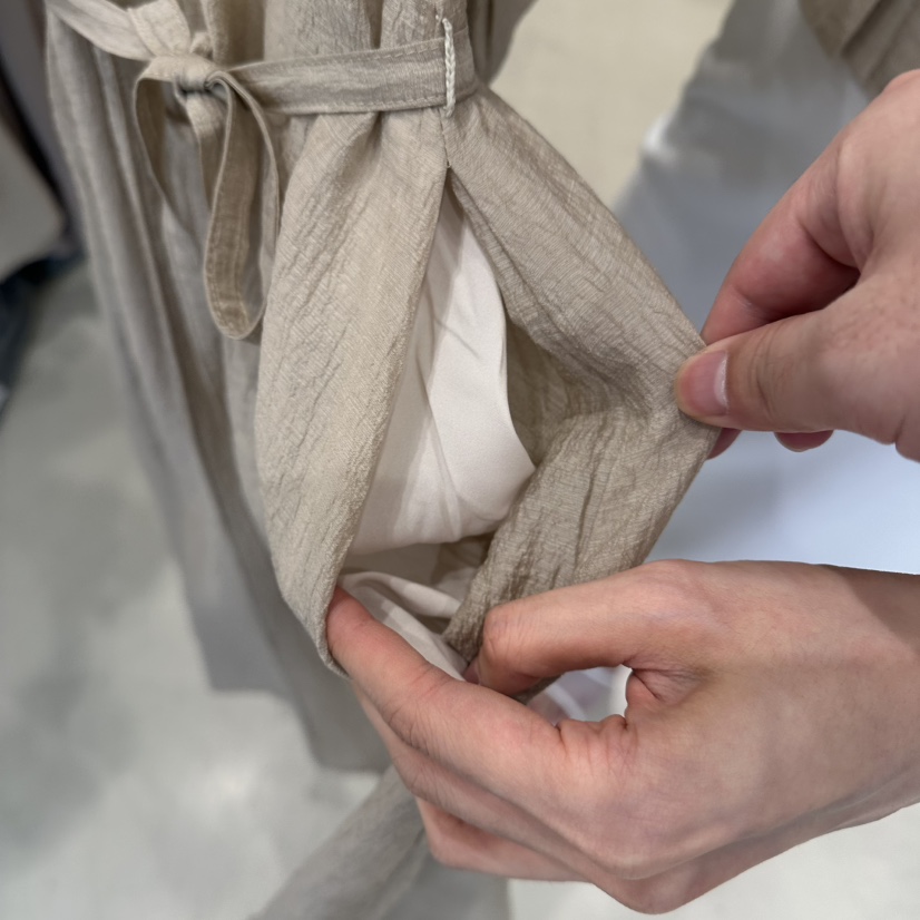 LE EDITION/LEBOENE韓國東大門代購女裝新款26春夏連衣裙含腰帶LE EDITION/LEBOENE連衣裙