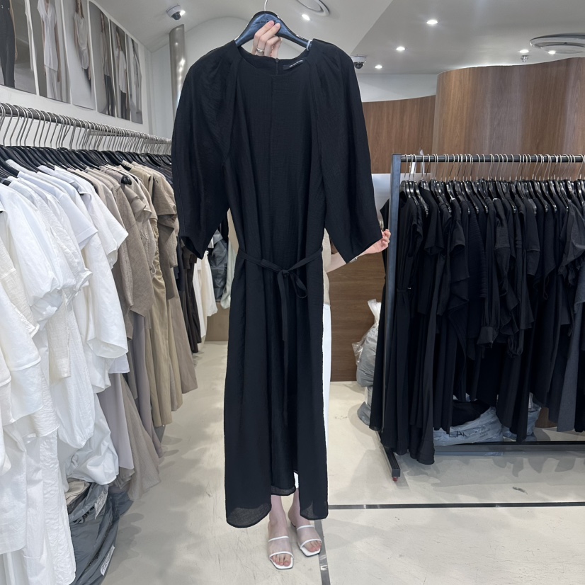 LE EDITION/LEBOENE韓國東大門代購女裝新款26春夏連衣裙含腰帶LE EDITION/LEBOENE連衣裙圖色3