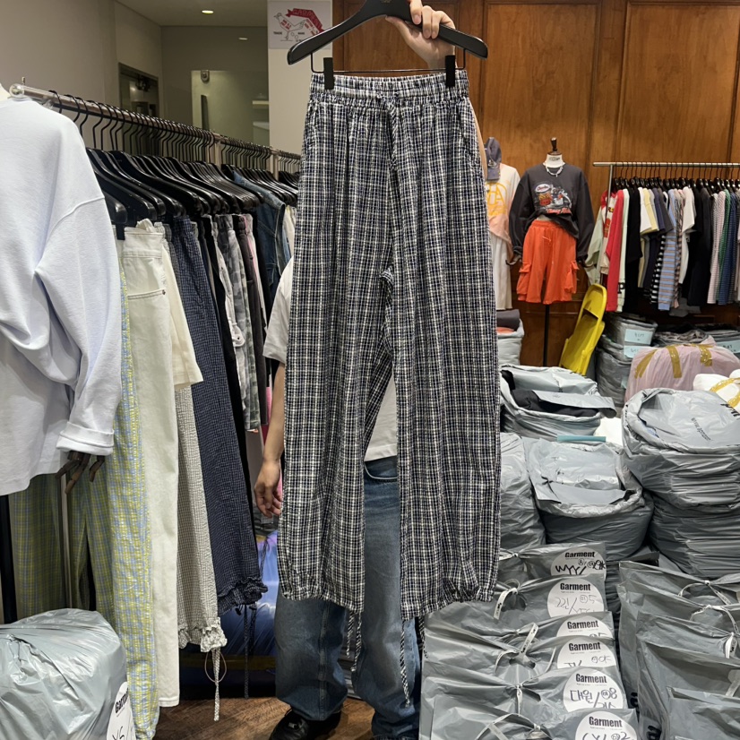 GARMENT-P韓國代購女士新品人氣熱賣26春夏推薦時尚休閑褲GARMENT休閑褲圖色2