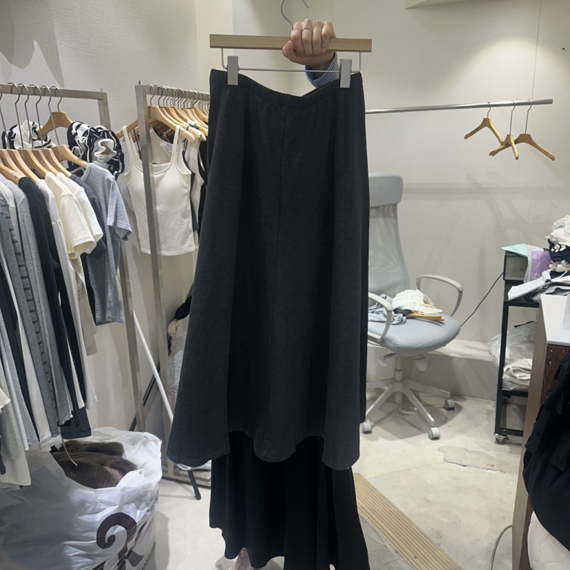 HIPTIQUE韓國東大門直郵女士新品26春夏休閑人氣熱賣長裙HIPTIQUE長裙圖色2