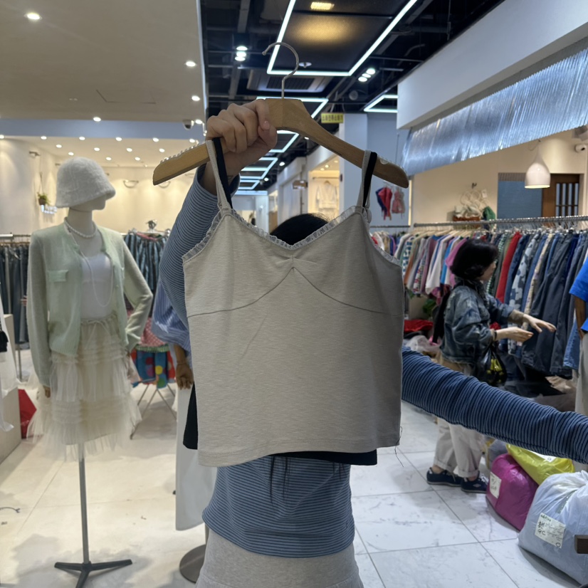 HIPTIQUE韓國東大門代購女士新款推薦熱賣26春夏吊帶背心HIPTIQUE吊帶/背心圖色2