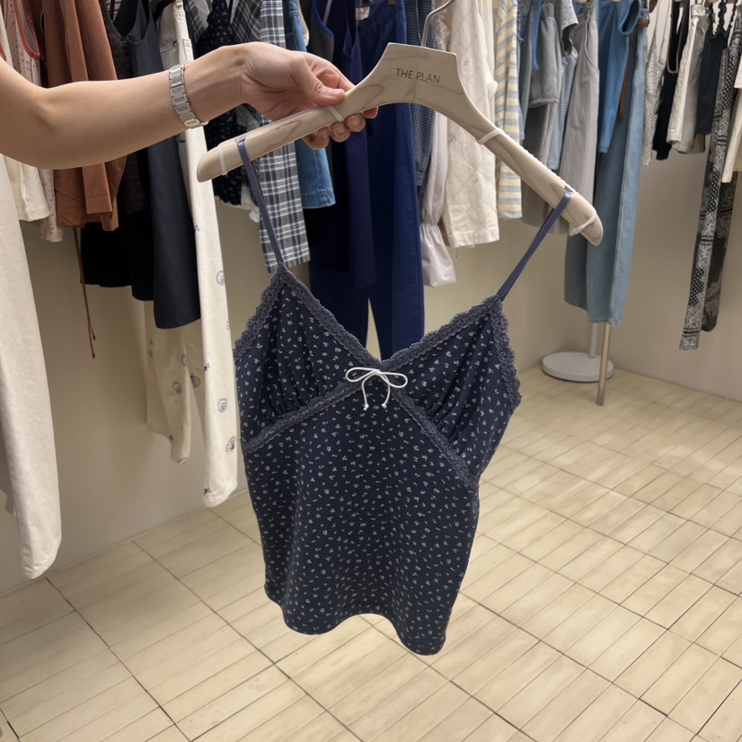 THEPLAN韓國直郵女士新品熱賣職業休閑26春夏時尚吊帶背心THE PLAN吊帶/背心圖色2