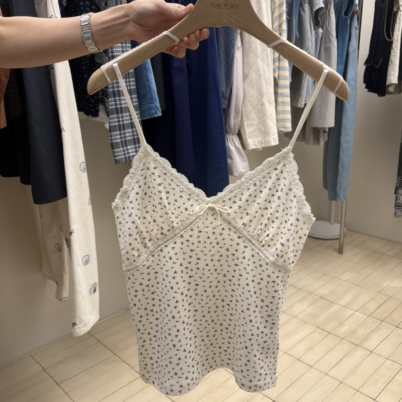 THEPLAN韓國直郵女士新品熱賣職業休閑26春夏時尚吊帶背心THE PLAN吊帶/背心圖色3