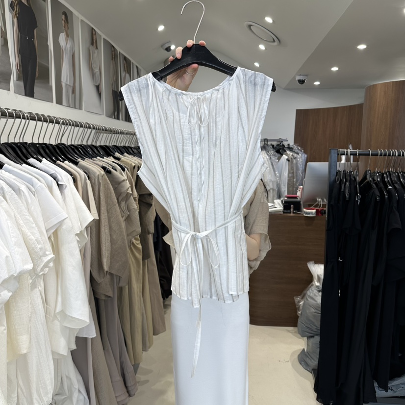 LE EDITION/LEBOENE韓國東大門直郵女裝新款人氣襯衫蕾絲衫含腰帶LE EDITION/LEBOENE襯衫/蕾絲衫圖色1