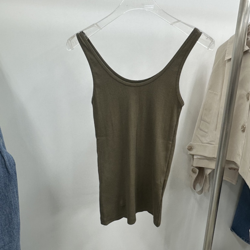 TOPDRESSING韓國東大門直郵女士新款時尚職業吊帶背心奶油色TOPDRESSING吊帶/背心