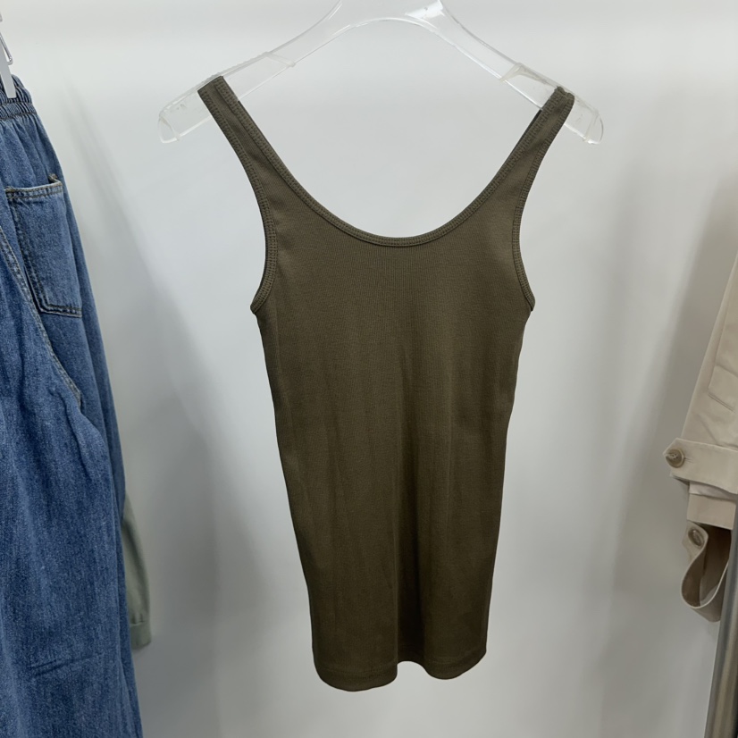 TOPDRESSING韓國東大門直郵女士新款時尚職業吊帶背心奶油色TOPDRESSING吊帶/背心圖色1