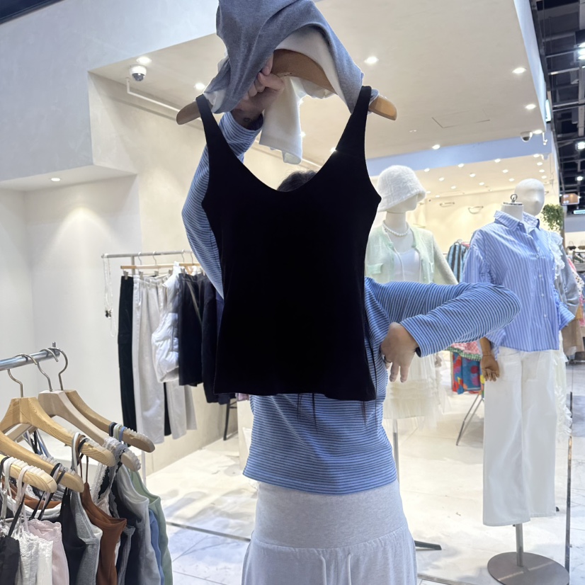 HIPTIQUE韓國代購女士新品人氣休閑熱賣26春夏職業吊帶背心HIPTIQUE吊帶/背心圖色3