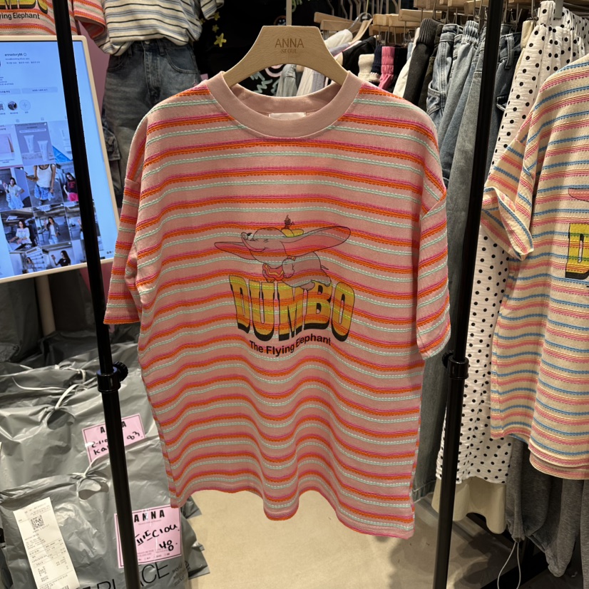 ANNA-P韓國代購女裝新品休閑人氣職業26春夏時尚推薦T恤ANNA-PT恤圖色2