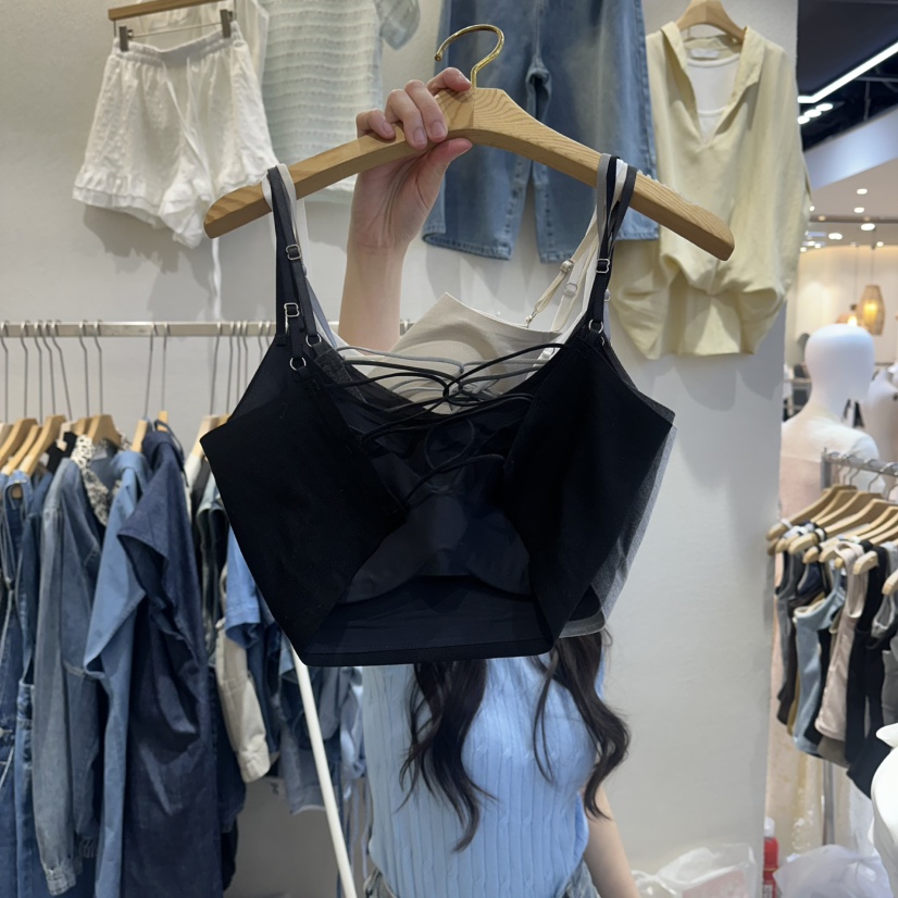 HIPTIQUE韓國直郵實拍女士新品休閑時尚推薦26春夏吊帶背心HIPTIQUE吊帶/背心