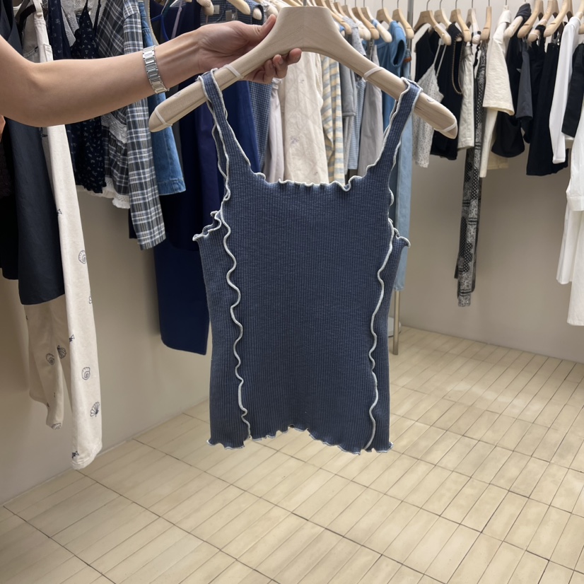 THEPLAN韓國直郵實拍女士新品休閑推薦26春夏人氣吊帶背心THE PLAN吊帶/背心