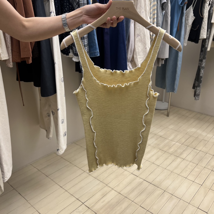 THEPLAN韓國直郵實拍女士新品休閑推薦26春夏人氣吊帶背心THE PLAN吊帶/背心圖色2