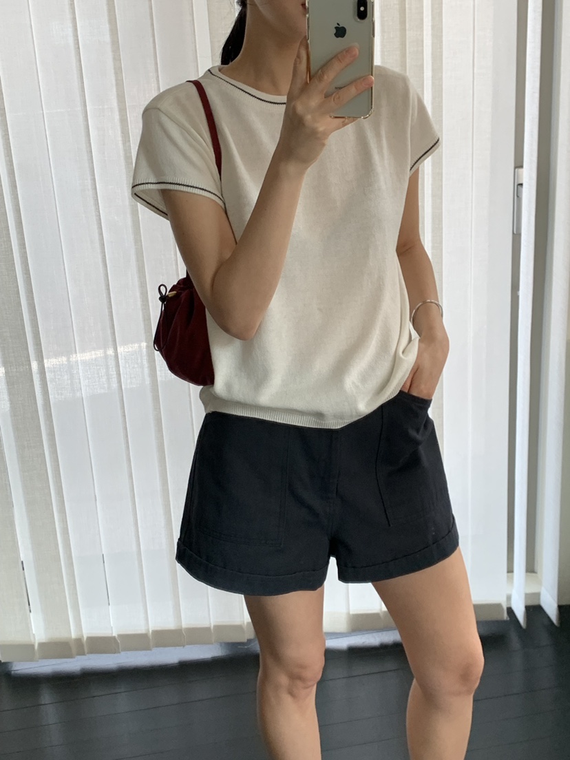 REGULARLY/PLACOR韓國直郵實拍女裝新品休閑職業人氣短褲棉REGULARLY/PLACOR短褲