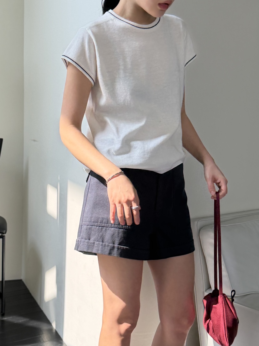 REGULARLY/PLACOR韓國直郵實拍女裝新品休閑職業人氣短褲棉REGULARLY/PLACOR短褲