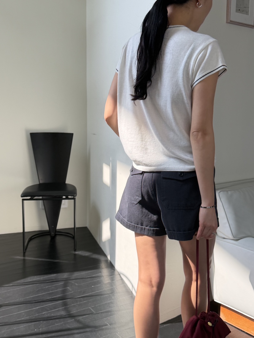 REGULARLY/PLACOR韓國直郵實拍女裝新品休閑職業人氣短褲棉REGULARLY/PLACOR短褲