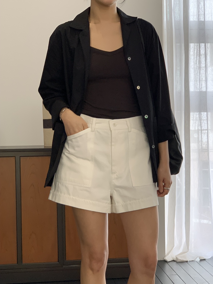 REGULARLY/PLACOR韓國直郵實拍女裝新品休閑職業人氣短褲棉REGULARLY/PLACOR短褲