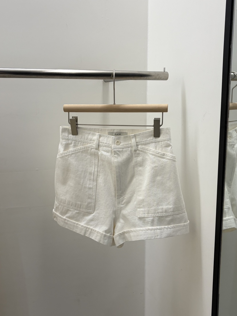 REGULARLY/PLACOR韓國直郵實拍女裝新品休閑職業人氣短褲棉REGULARLY/PLACOR短褲圖色1