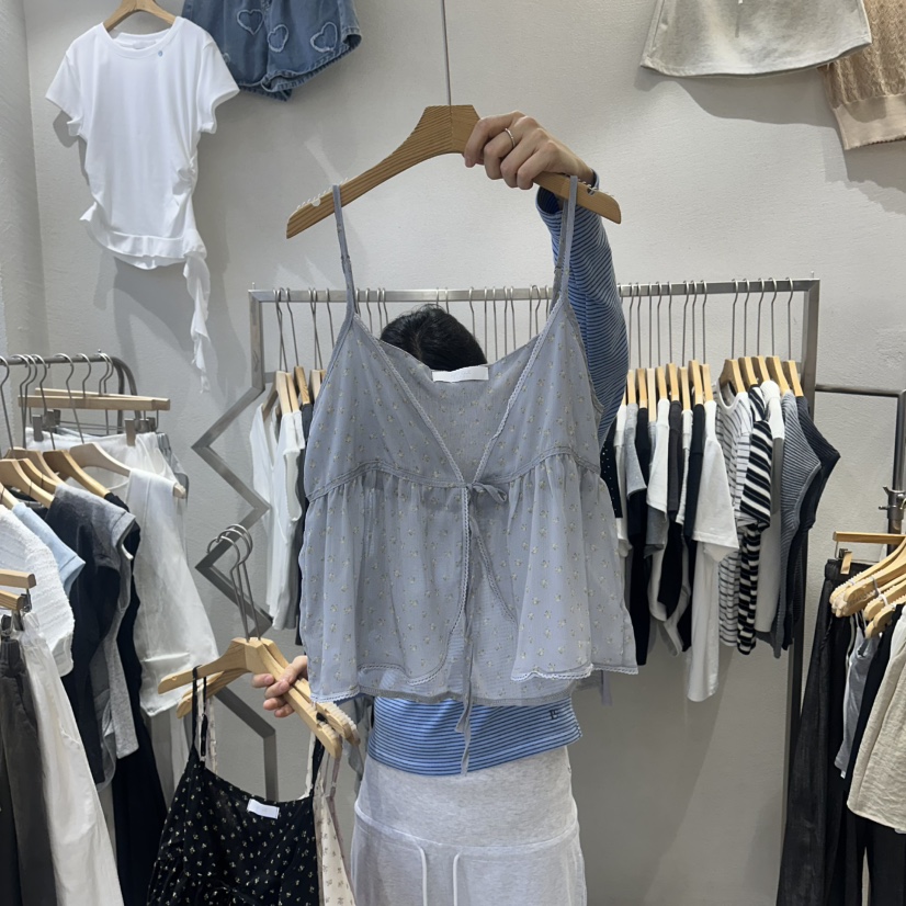 HIPTIQUE韓國直郵實拍女裝新款26春夏休閑人氣時尚吊帶背心HIPTIQUE吊帶/背心圖色2