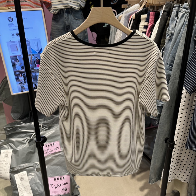 ANNA-P韓國直郵女士新款職業人氣26春夏休閑推薦時尚T恤ANNA-PT恤