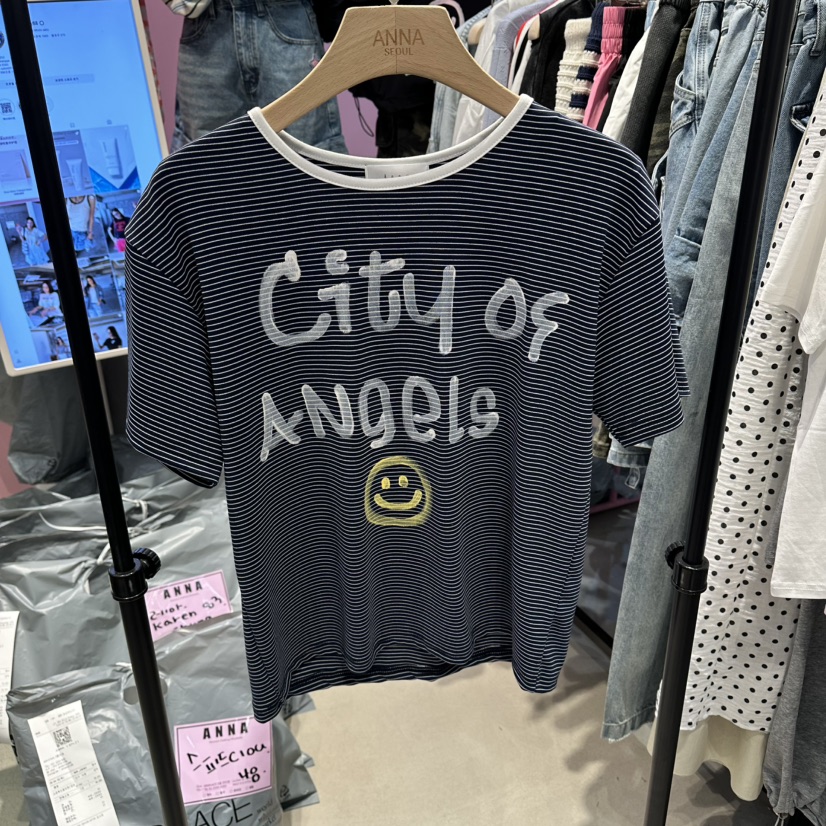 ANNA-P韓國直郵女士新款職業人氣26春夏休閑推薦時尚T恤ANNA-PT恤圖色1