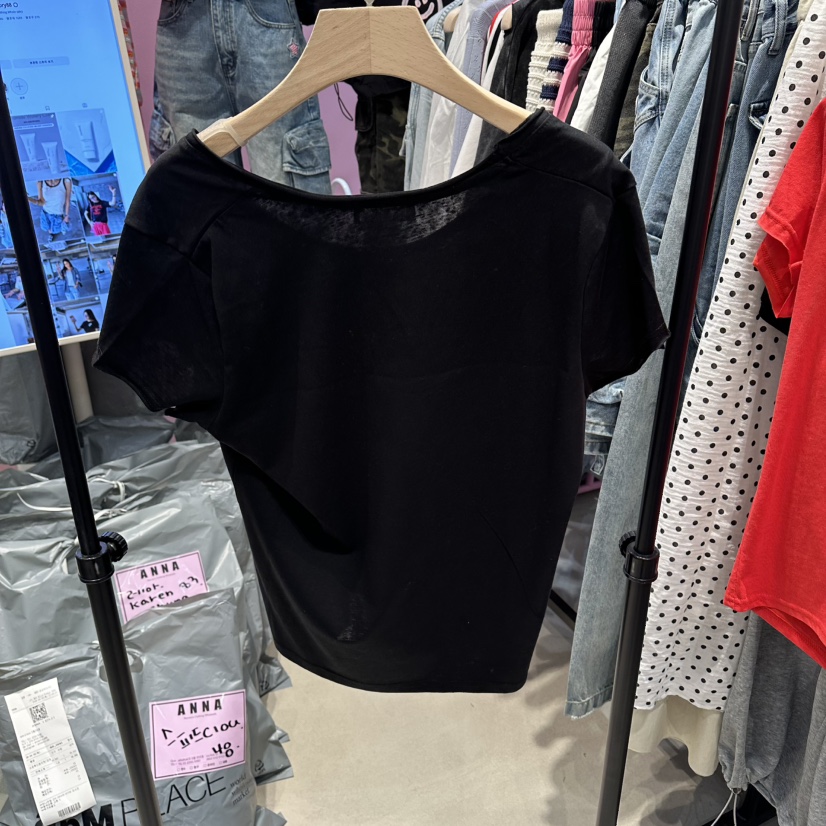 ANNA-P韓國直郵女裝新品休閑人氣職業熱賣26春夏T恤大力水手ANNA-PT恤