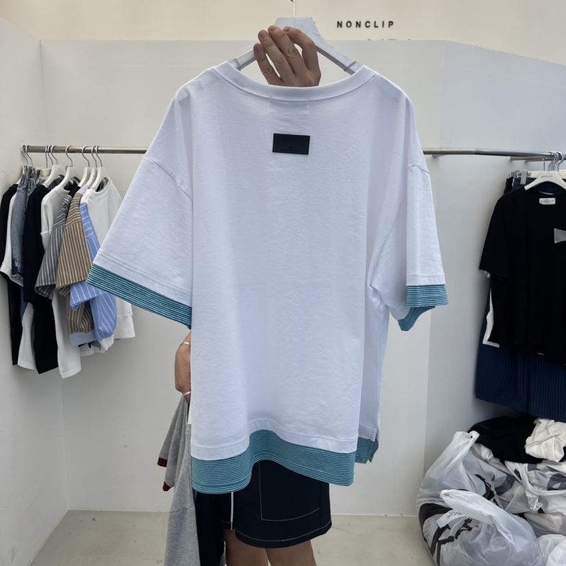 NON CLIP韓國代購女士新款休閑職業26春夏時尚人氣推薦T恤NON CLIPT恤