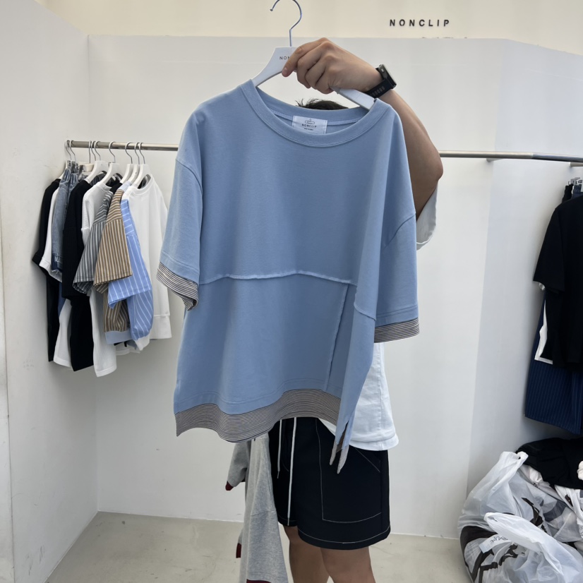 NON CLIP韓國代購女士新款休閑職業26春夏時尚人氣推薦T恤NON CLIPT恤圖色3