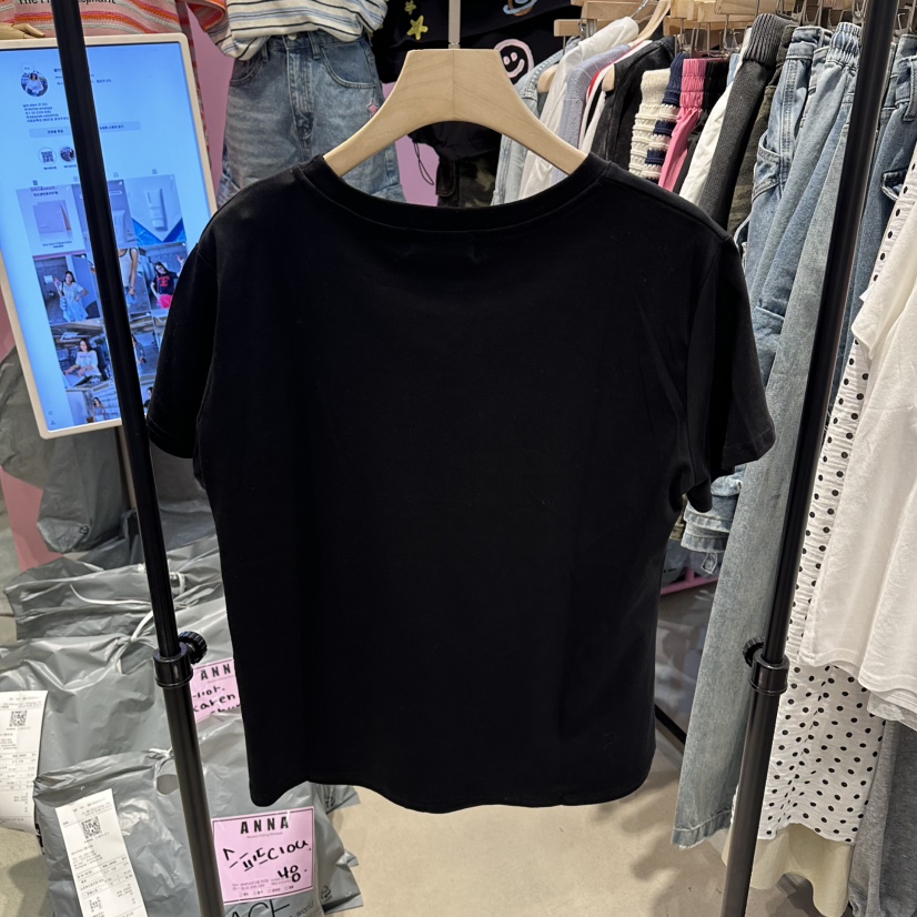 ANNA-P韓國東大門直郵女裝新品人氣時尚26春夏休閑職業T恤ANNA-PT恤