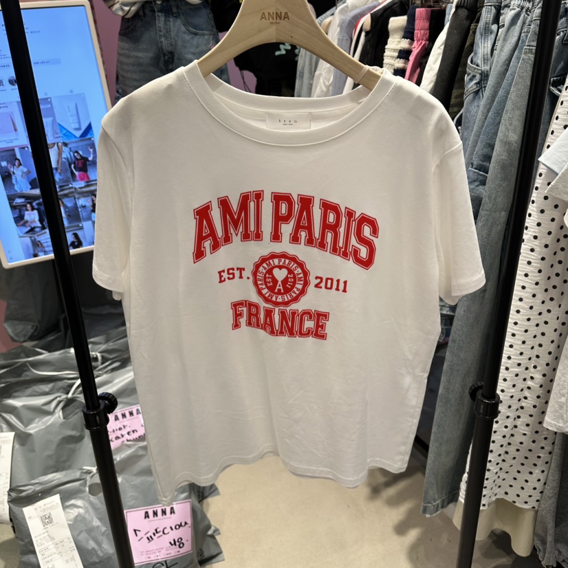 ANNA-P韓國東大門直郵女裝新品人氣時尚26春夏休閑職業T恤ANNA-PT恤圖色1