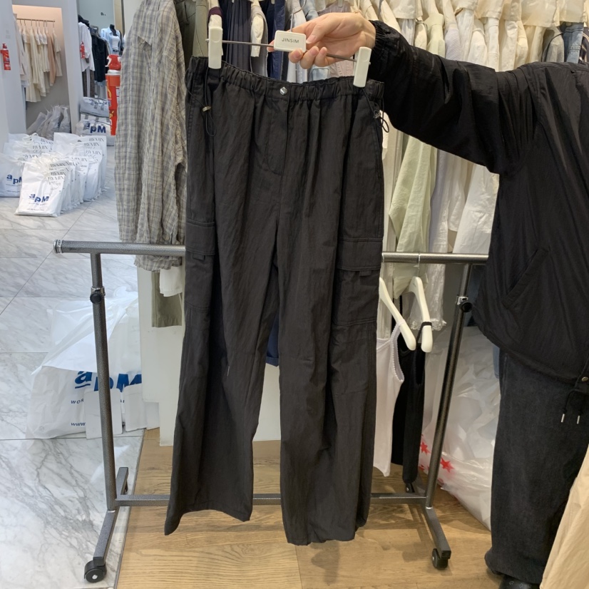JINSIM韓國代購女士新款職業推薦26春夏時尚人氣熱賣休閑褲JINSIM休閑褲圖色2