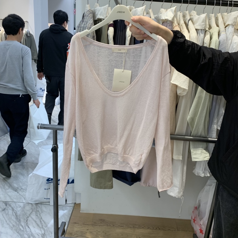 JINSIM韓國東大門直郵女裝新品熱賣職業26春夏推薦針織衫JINSIM針織衫圖色2