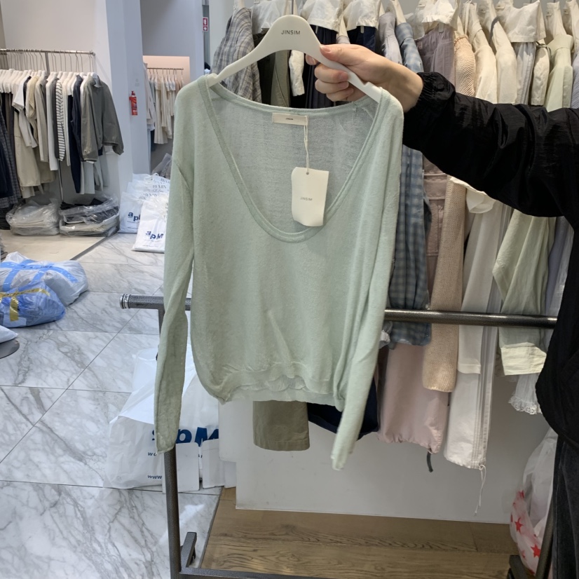 JINSIM韓國東大門直郵女裝新品熱賣職業26春夏推薦針織衫JINSIM針織衫圖色3